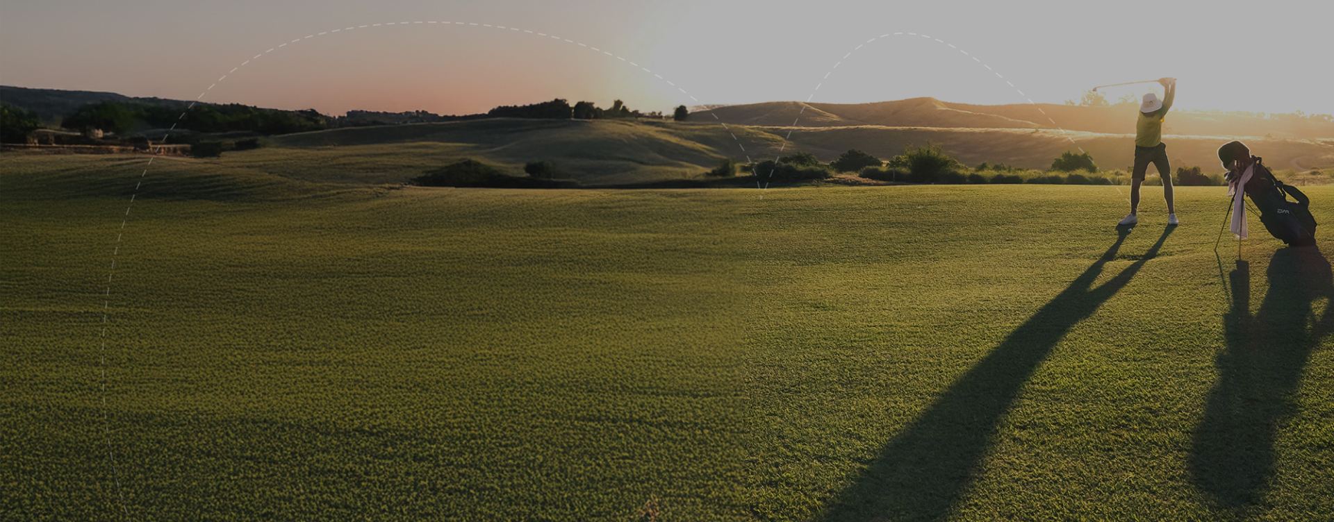 Golf Course Sunset